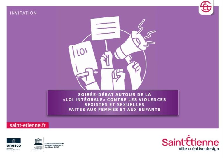 Réunion Publique Loi Intégrale Hôtel de Ville de Saint Etienne Lundi 2 Novembre 2026 à 19h00