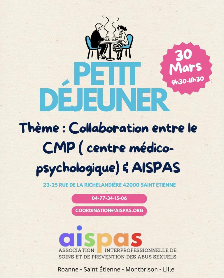 Petit Déjeuner 30 mars 2026 AISPAS Saint Etienne